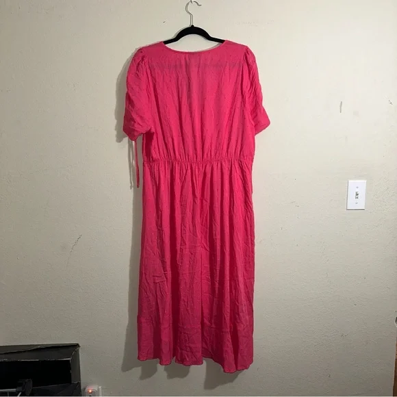 Torrid Pink Dress WITH POCKETS #134 - Picture 4 of 9